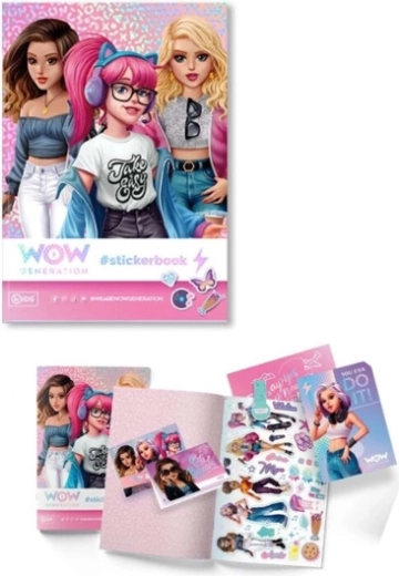 Album s holografickými nálepkami WOW Generation