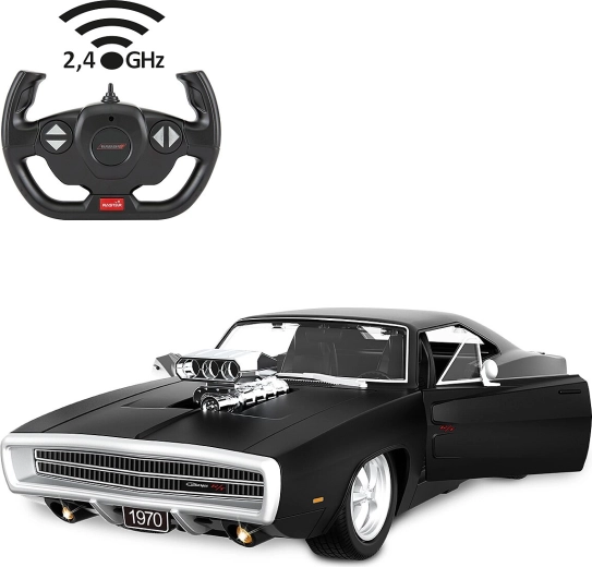RC auto JAMARA Dodge Charger R/T 1970 1:16 čierne