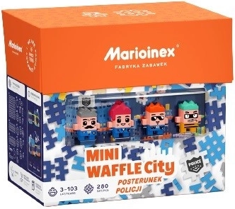 Stavebnica Waffle mini – policajná stanica