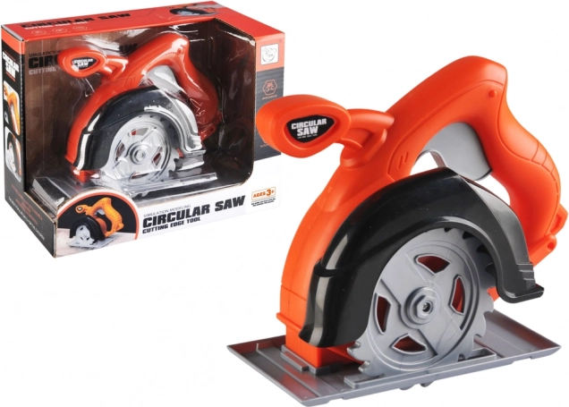 Náradie kruhová píla pre kutilov oranžová