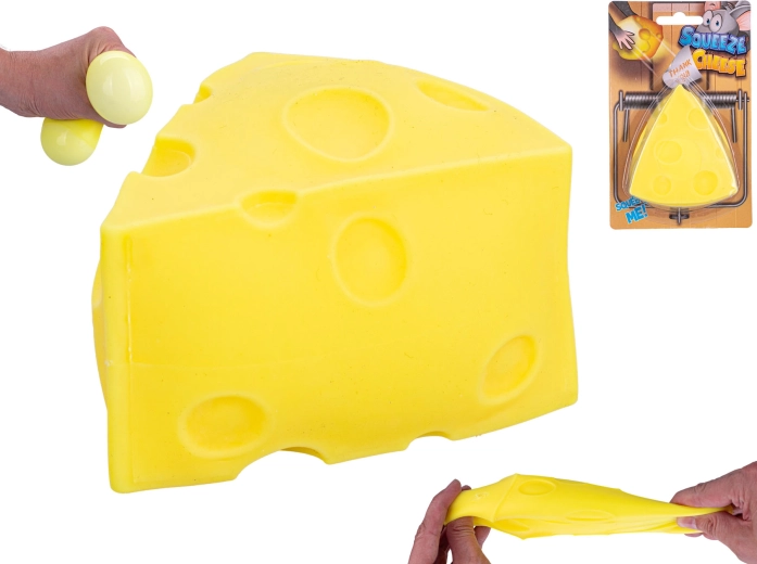 Stretchový antistresový syr 8 cm