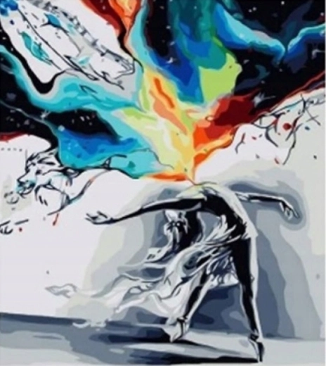 Norimpex diamantové maľovanie tanečnice 30 × 40 cm