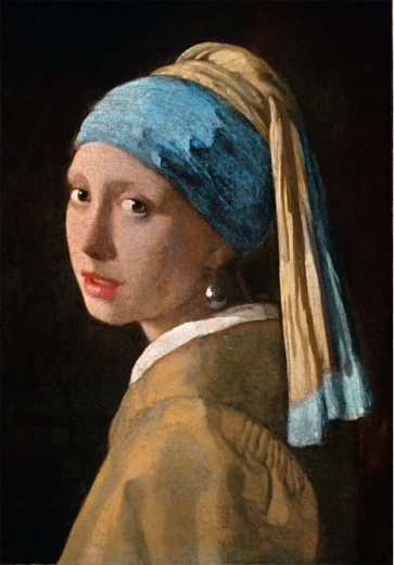 Clementoni puzzle Museum Collection – Dievča s perlou, 1000 dielikov