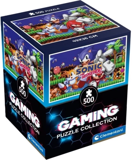 Puzzle CLEMENTONI Gaming Collection Sonic – 500 dielikov