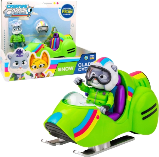 PMI The Creature Cases Zwierzęce Zagadki figúrka Sam Snow a snežný motocykel