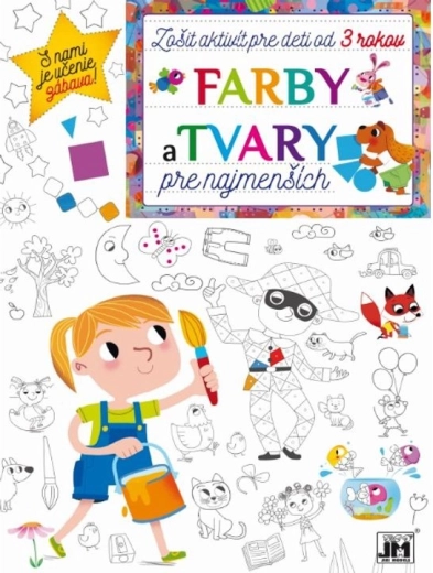 Zošit aktivít – farby a tvary pre najmenších