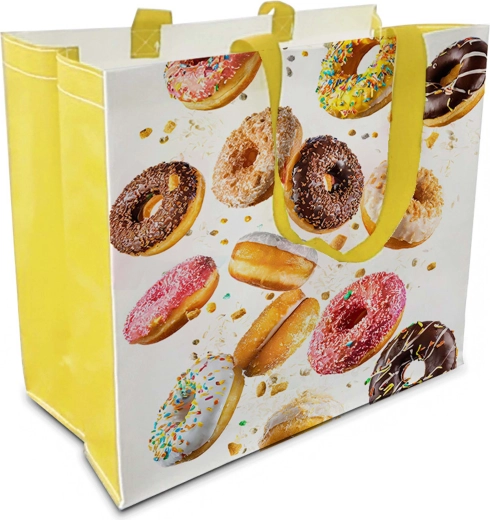 Nákupná taška Donuts 43 × 37 × 21,5 cm
