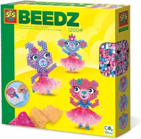 SES korálky na zažehľovanie – baletky s tylovou sukničkou