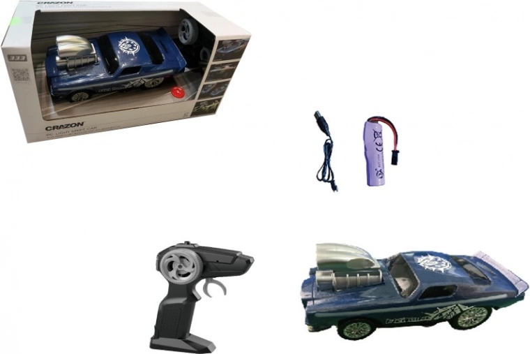 RC auto Drift modré