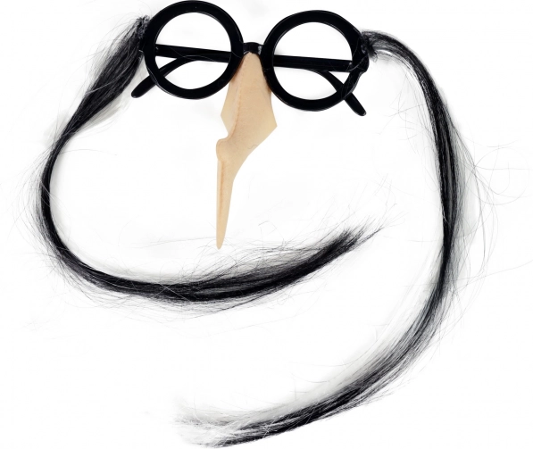 Čarodejnické okuliare s nosom