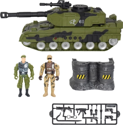 MAC TOYS vojenský tank so svetlom a zvukom