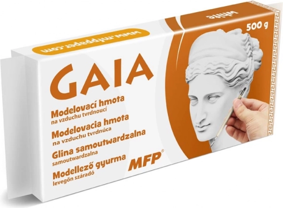 Modelovacia hmota GAIA biela 500 g