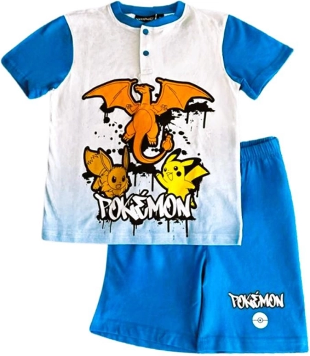 Detský komplet trička a šortiek Pokémon