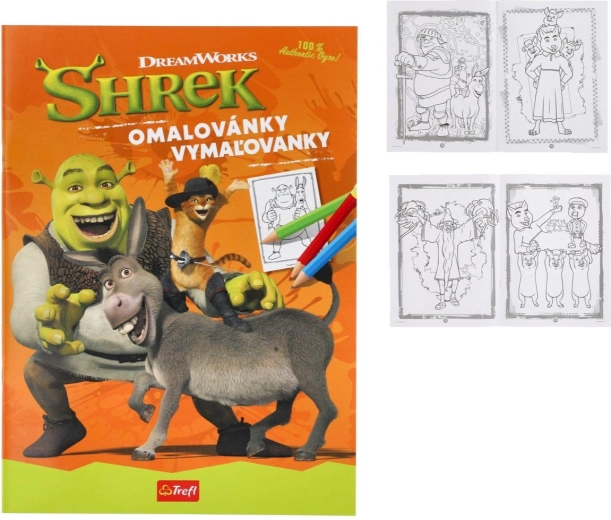 Omaľovánky SHREK 20 × 27,5 cm