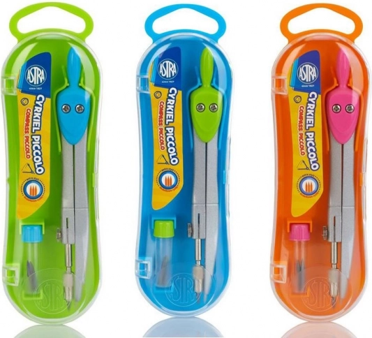 Kružidlo ASTRA s náhradnými tuhami (mix farieb)