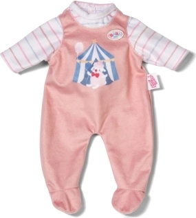 BABY BORN zamatový overal pre bábiky s výškou 36 cm