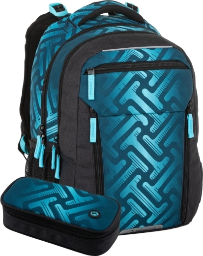 Bagmaster Porto školský set modrý