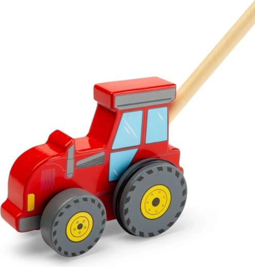 Bigjigs Toys drevené odrážadlo traktor