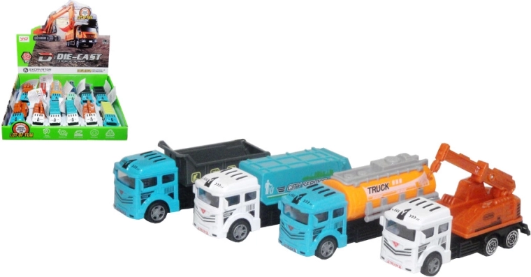 Nákladné auto s pružinovým pohonom