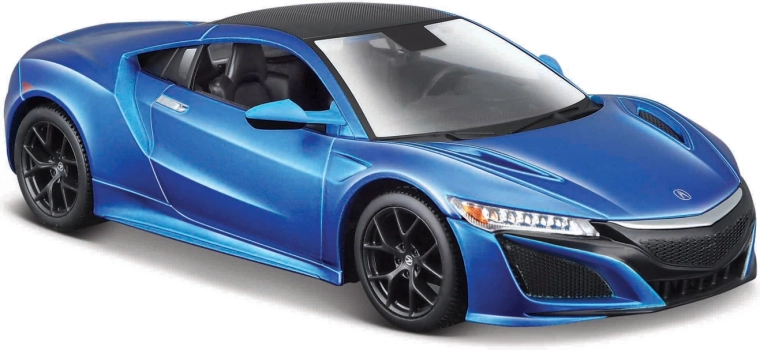 Maisto Acura NSX 2018 kovový model 1:24 v modrej metalíze
