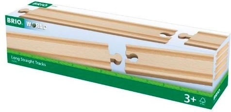 BRIO dlhé rovné koľaje