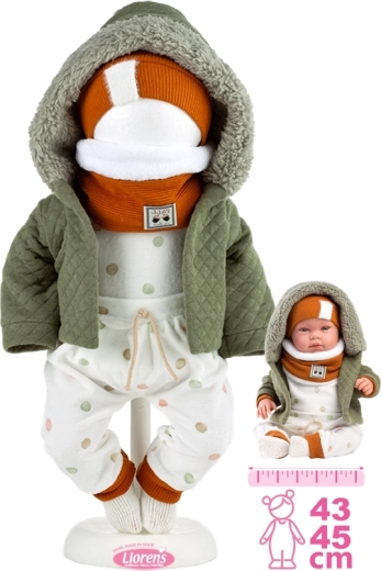 Oblečenie pre bábiku New Born 43–45 cm – 6-dielna sada