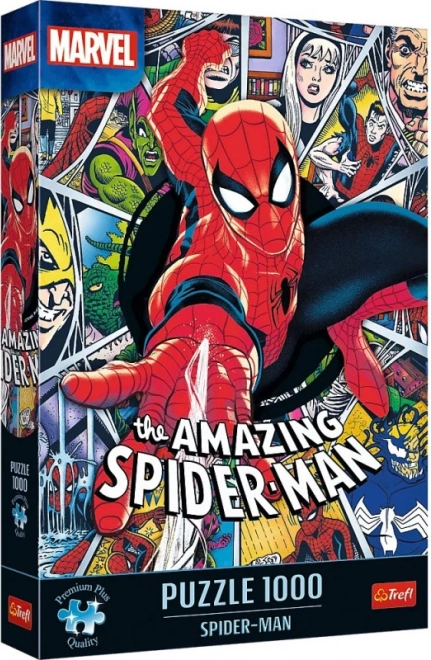 Puzzle TREFL Premium Plus Marvel: Spiderman 1000 dielikov