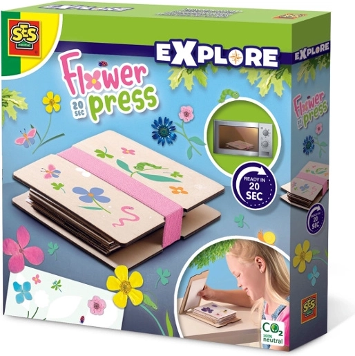 SES Explore lis na kvety do mikrovlnnej rúry
