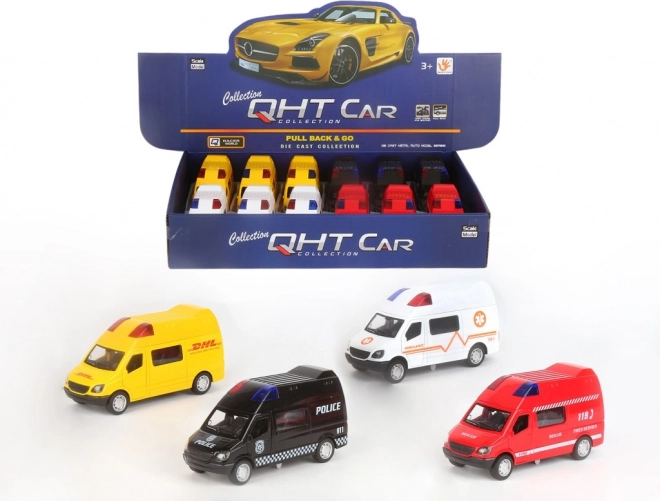 Autíčko s pohonom pull-back 1:34