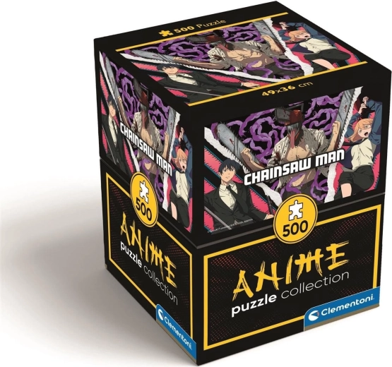 Puzzle CLEMENTONI Anime Chainsaw Man 500 dielikov