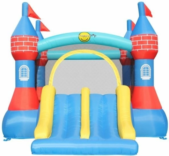 Happy Hop skákací hrad s dvojitou šmykľavkou
