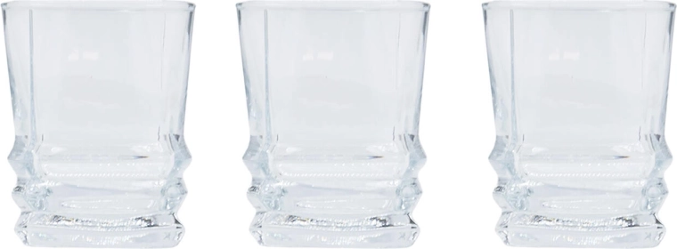 Poháre ELEGAN 80 ml, sada 3 ks