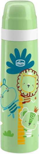 Chicco termoska zelená s obrázkami 500 ml