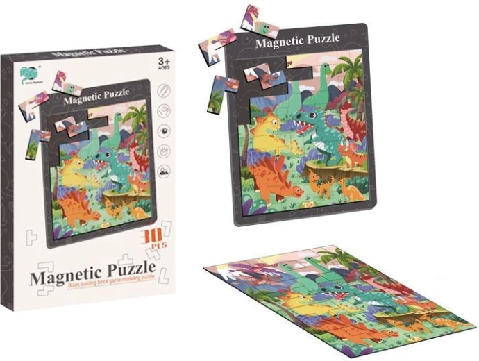 Magnetické puzzle pre deti