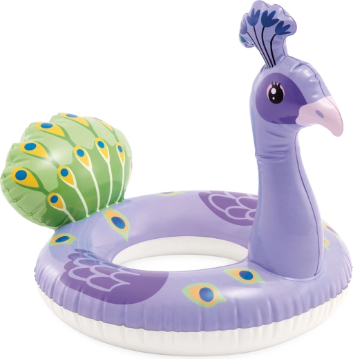 Nafukovací kruh páv INTEX