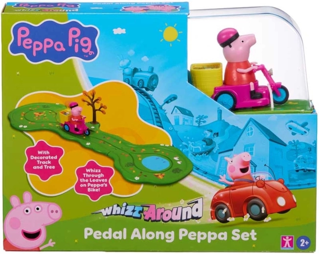 Prasiatko Peppa – súprava s bicyklom