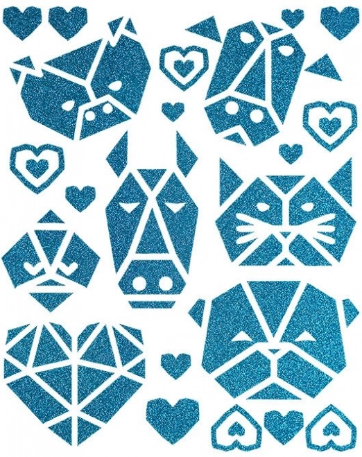 Nažehľovačky roztomilé zvieratká – veľký arch