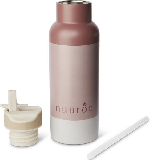 NuuRoo Conrad nerezová fľaša 500 ml ružový mix - 1 kus