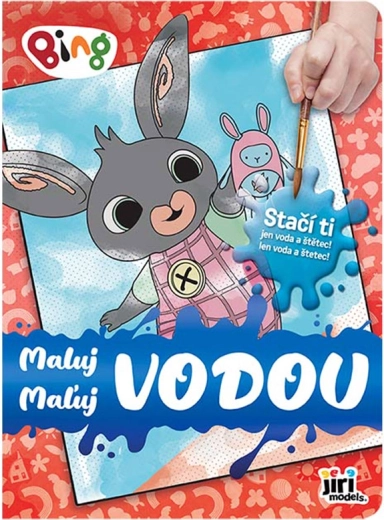 Maľovanie vodou BING – kúzelné omaľovánky