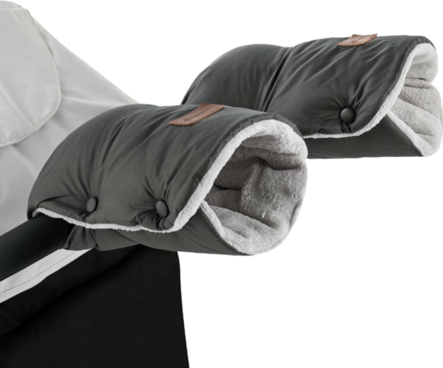 Petite&Mars rukávnik na kočík Jasie charcoal grey