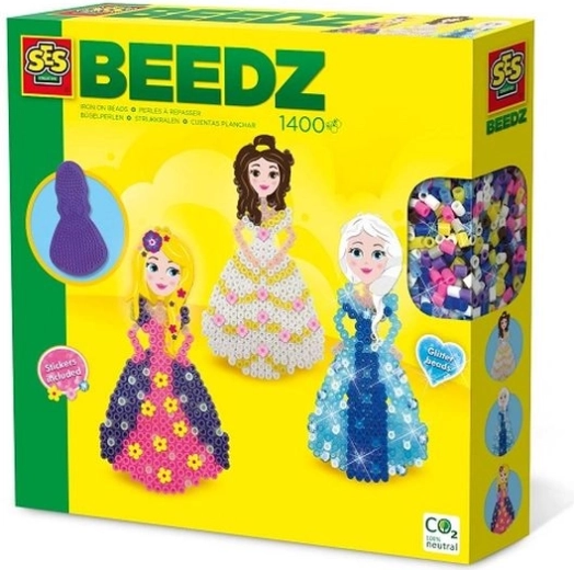 SES Creative zažehľovacie korálky princezné – voňavý mix 5000 ks