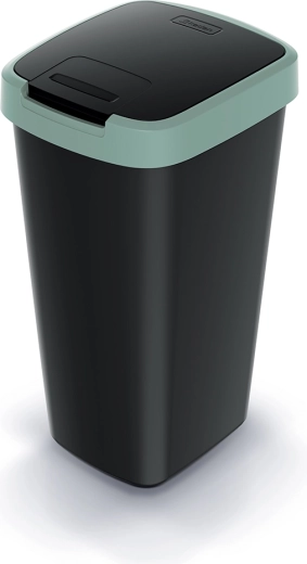 Plastový odpadkový kôš s výklopným vekom 25 l