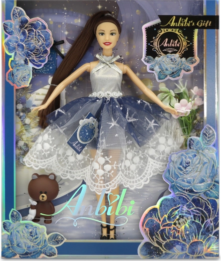 Anbibi kvetinová bábika Martinka 28 cm