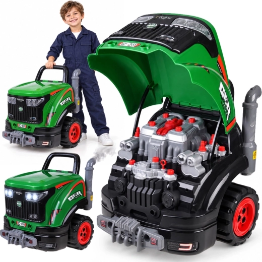 Interaktívny traktor s dielňou malého mechanika