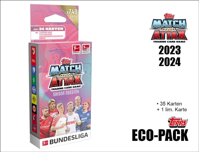 Topps Match Attax Bundesliga 2023/2024 eco pack - 1 kus