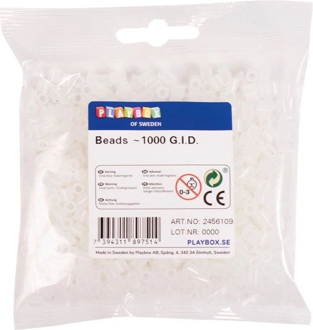 Svetielkujúce zažehľovacie koráliky 1000 ks