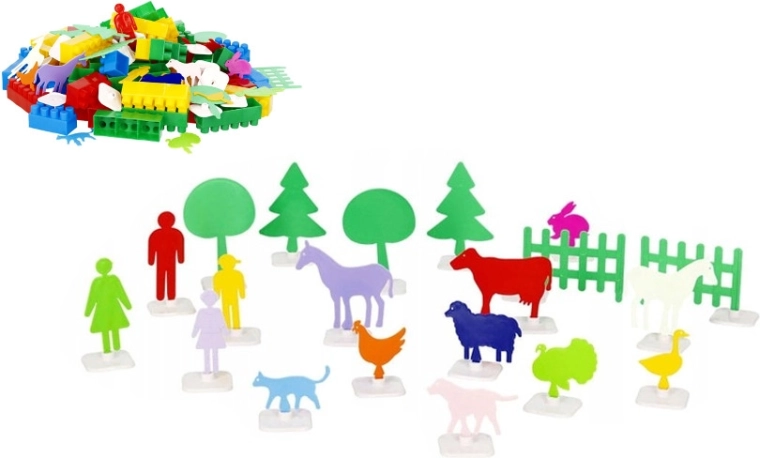 Stavebnica Macyszyn Toys 100 dielov