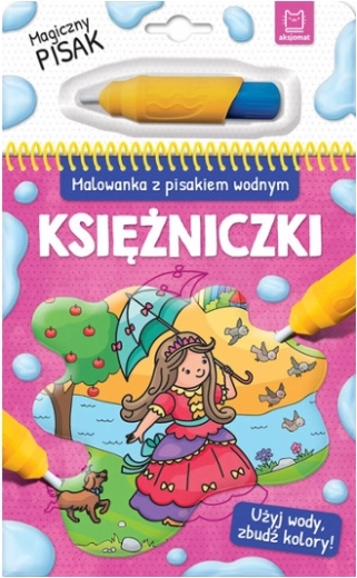 Maľovanka s vodným fixkou Princezné