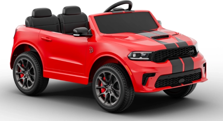 Detské elektrické autíčko Dodge Durango červené