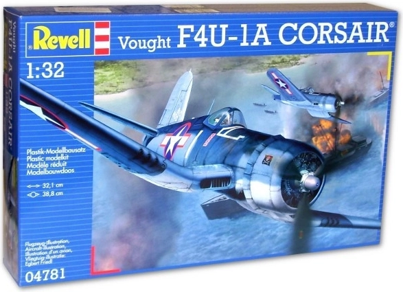 Plastikový model lietadla Vought F4U-1A Corsair